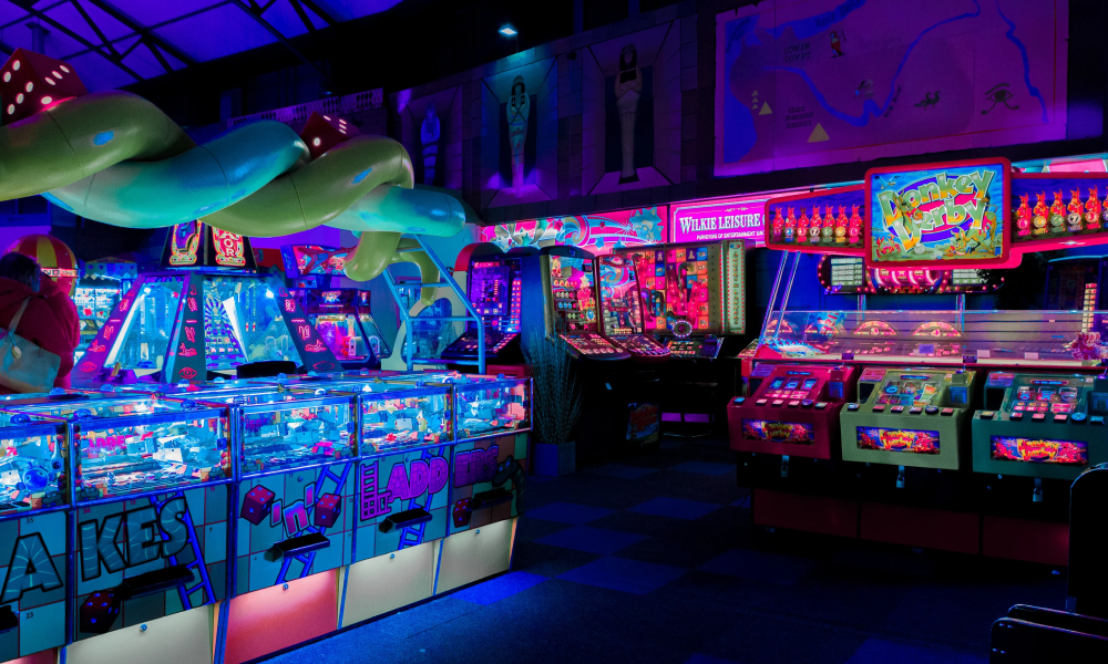 Service Blueprint for Arcade Mania Design